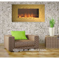 wall mounted indoor buring decorative MDF face fireplace